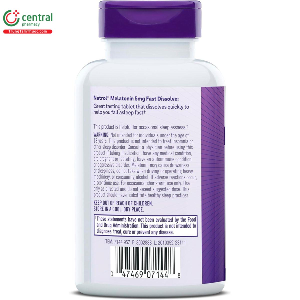 natrol melatonin 5mg 2 T7007