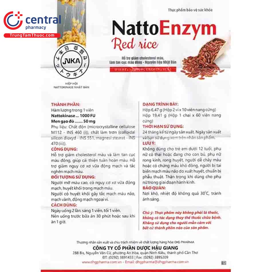 natto enzym red rice 2 H2770