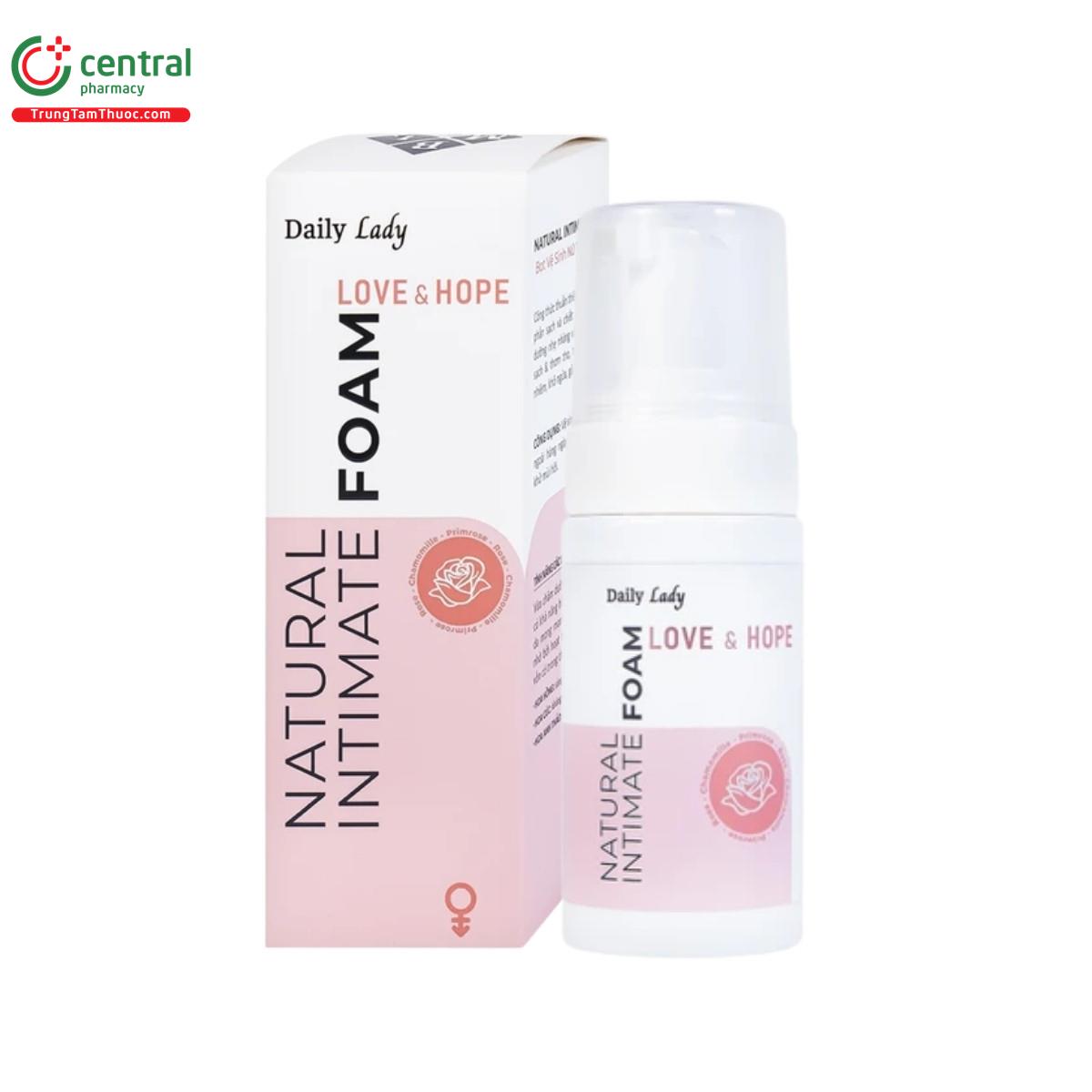 natural intimate foam love hope 2 G2287 natural intimate foam love hope 2 G2287