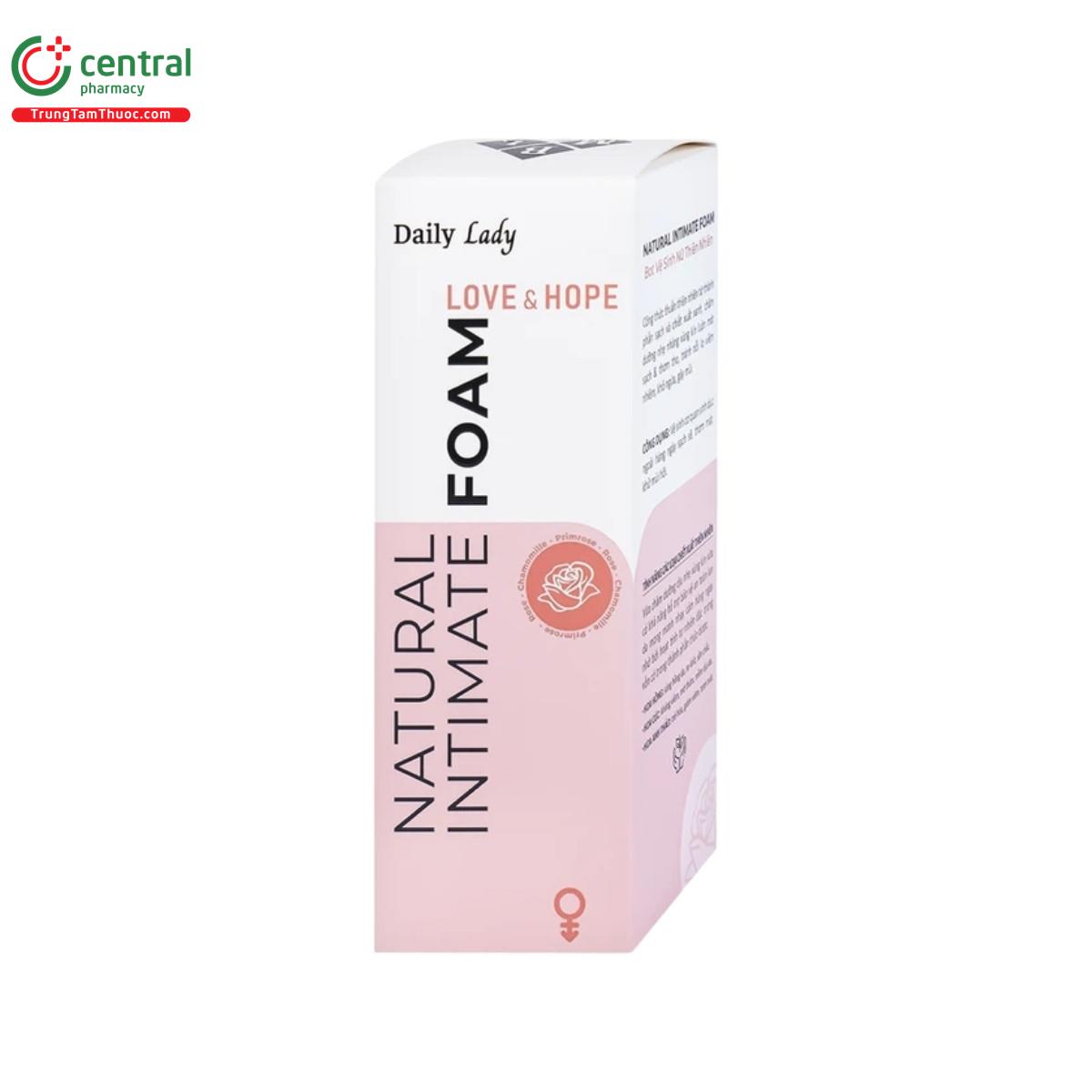 natural intimate foam love hope 5 E1011 natural intimate foam love hope 5 E1011