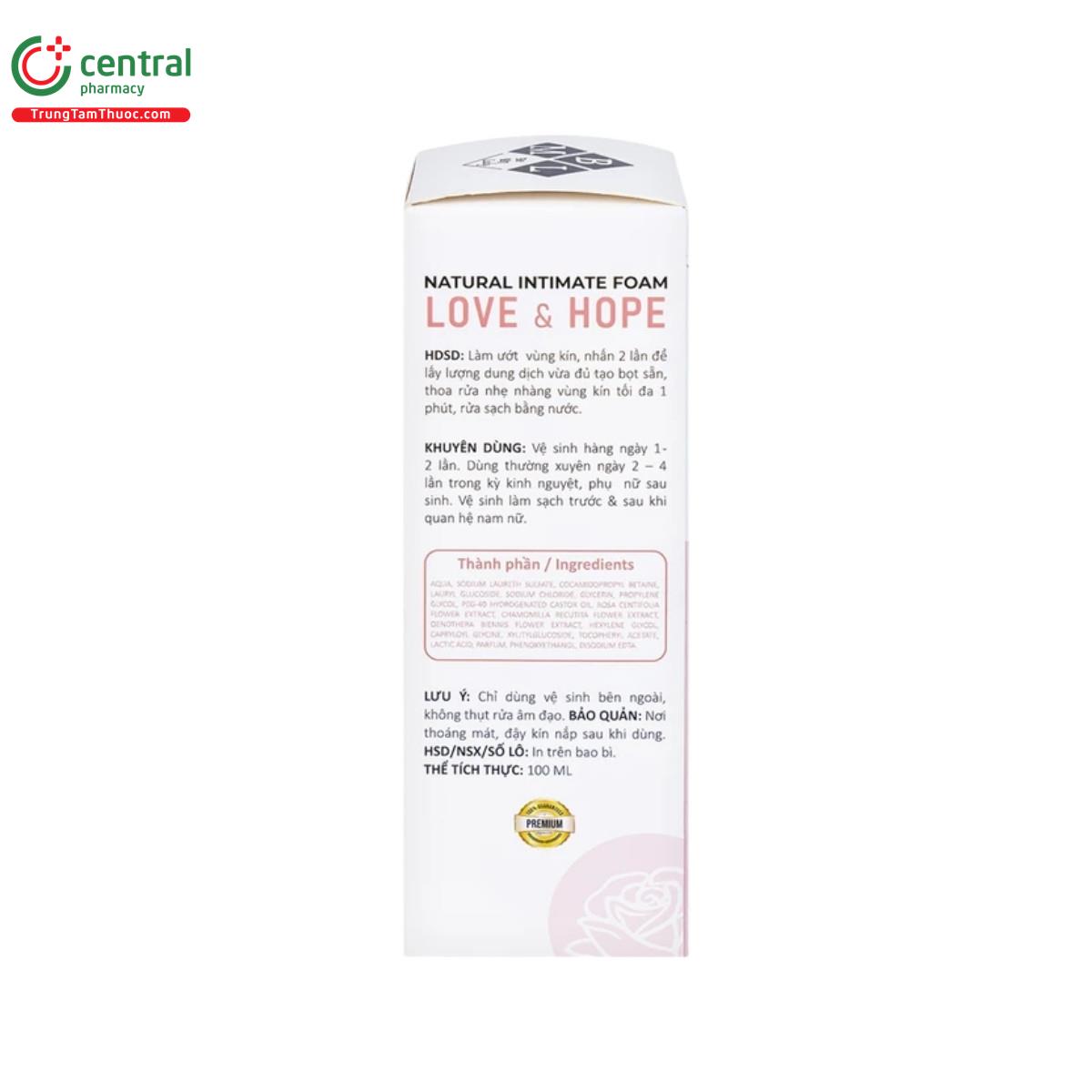 natural intimate foam love hope 7 A0856 natural intimate foam love hope 7 A0856