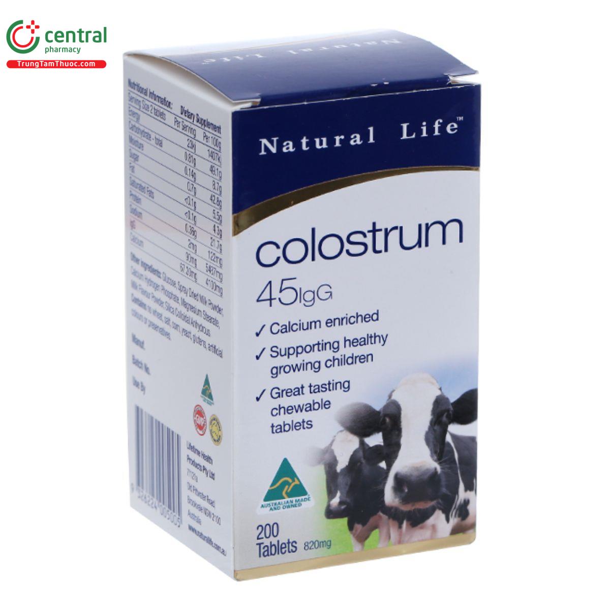 natural life colostrum 45igg 2 K4834