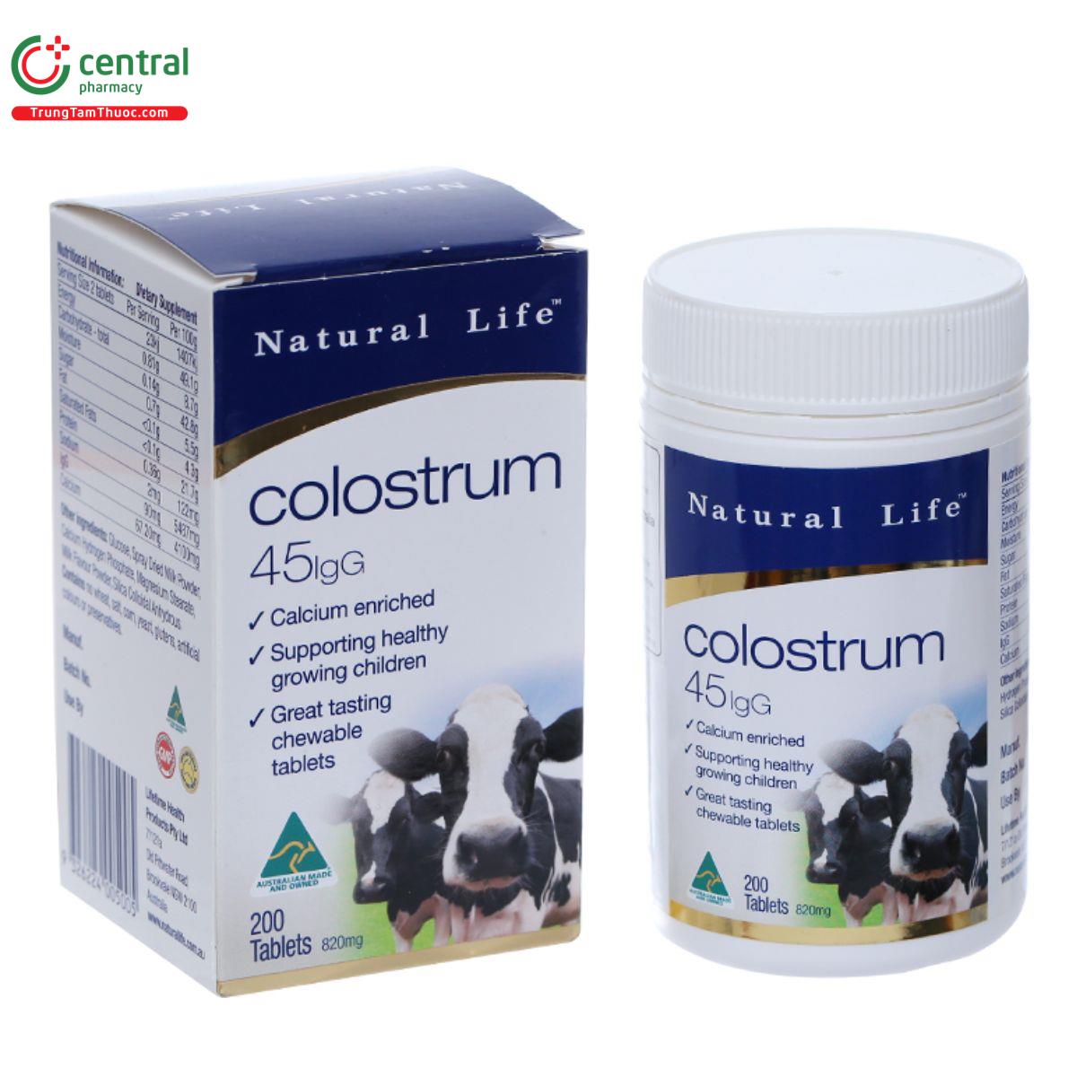 natural life colostrum 45igg 21 C0558