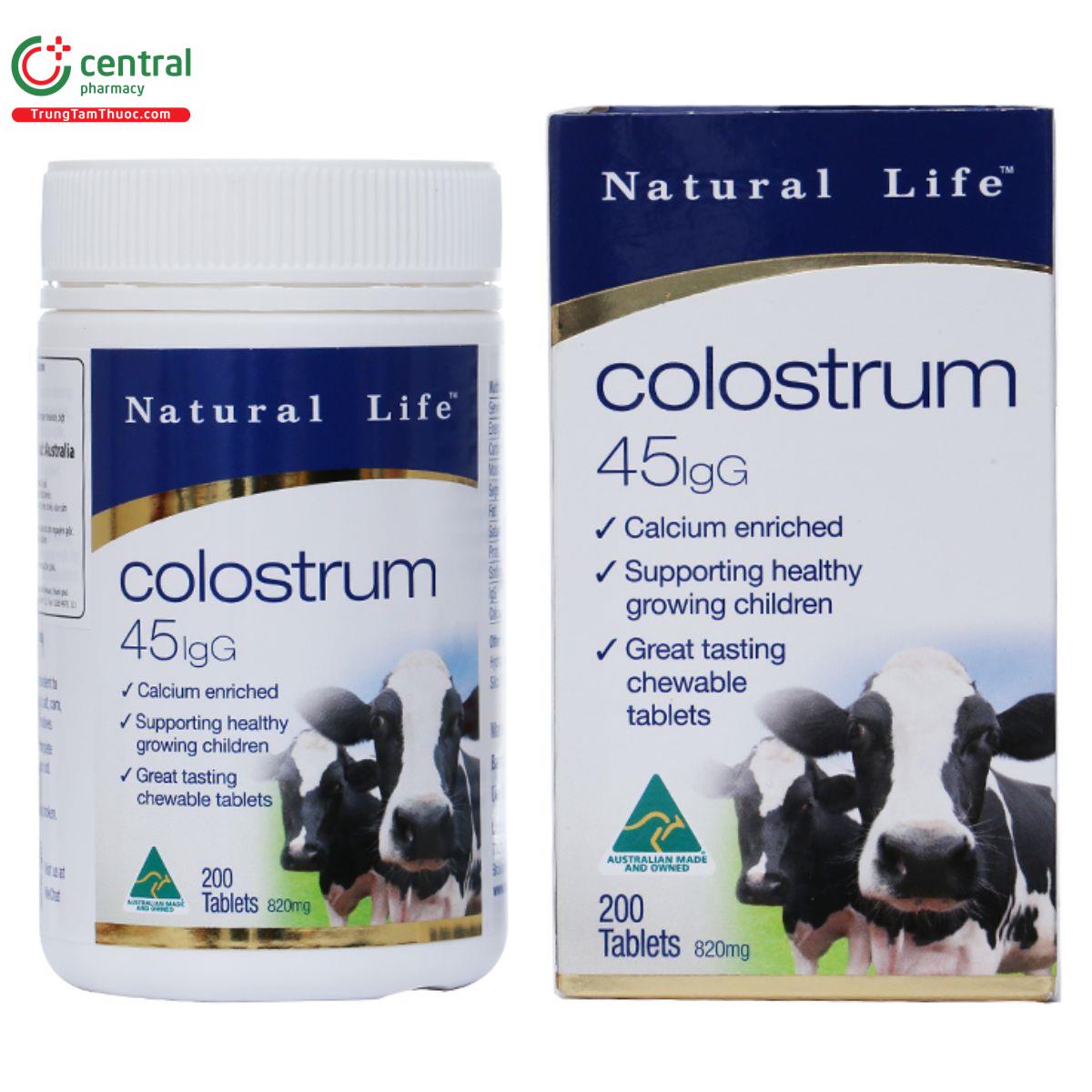 natural life colostrum 45igg 4 N5611