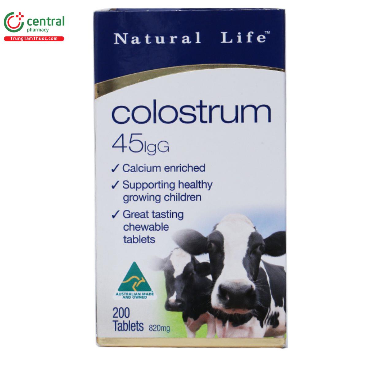 natural life colostrum 45igg 5 D1085