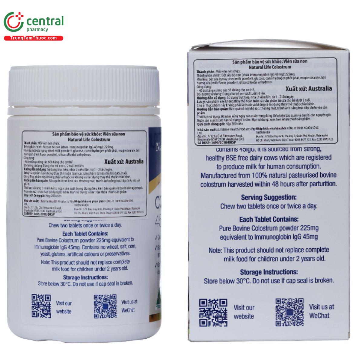 natural life colostrum 45igg 7 R7670