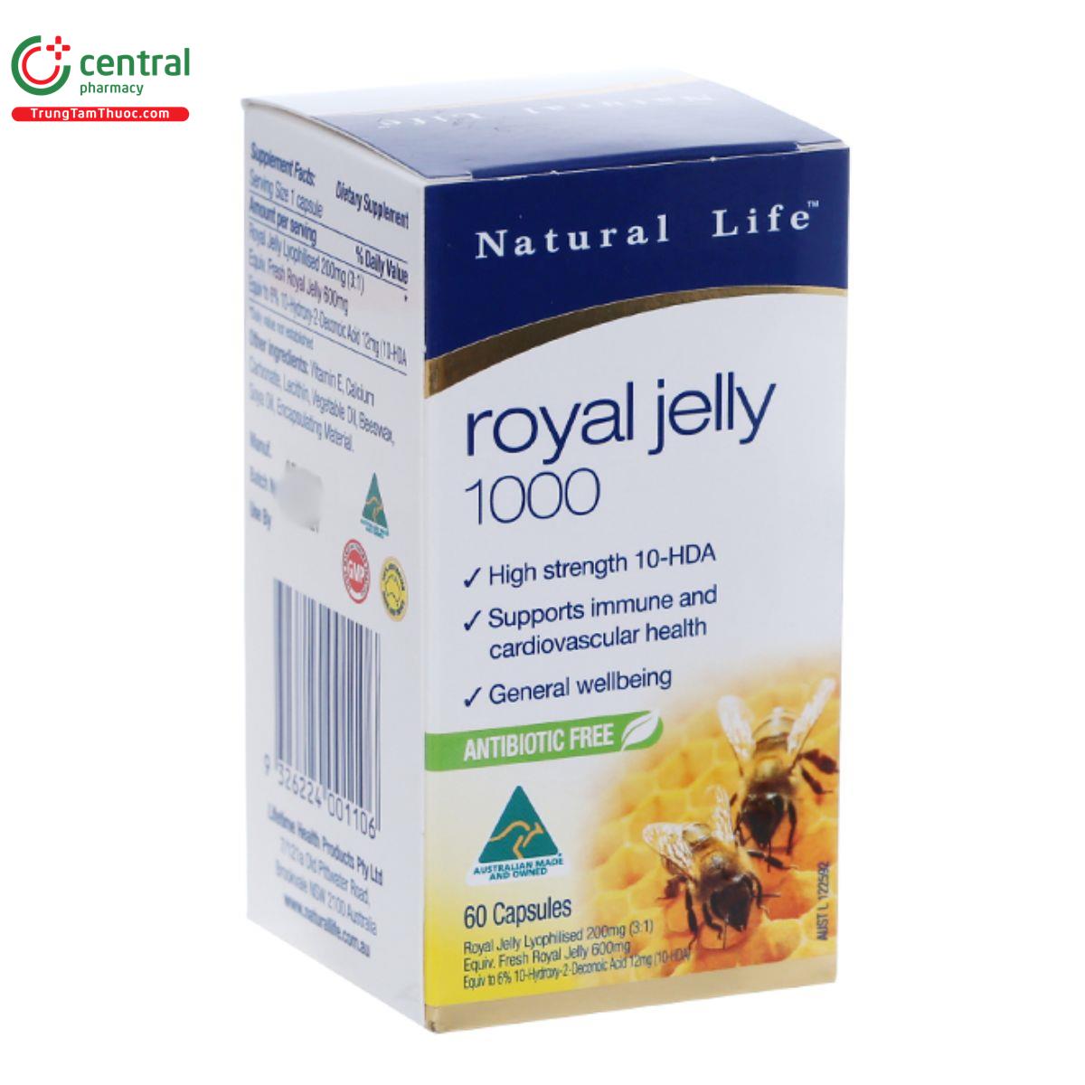 natural life royal jelly 1000 3 N5375