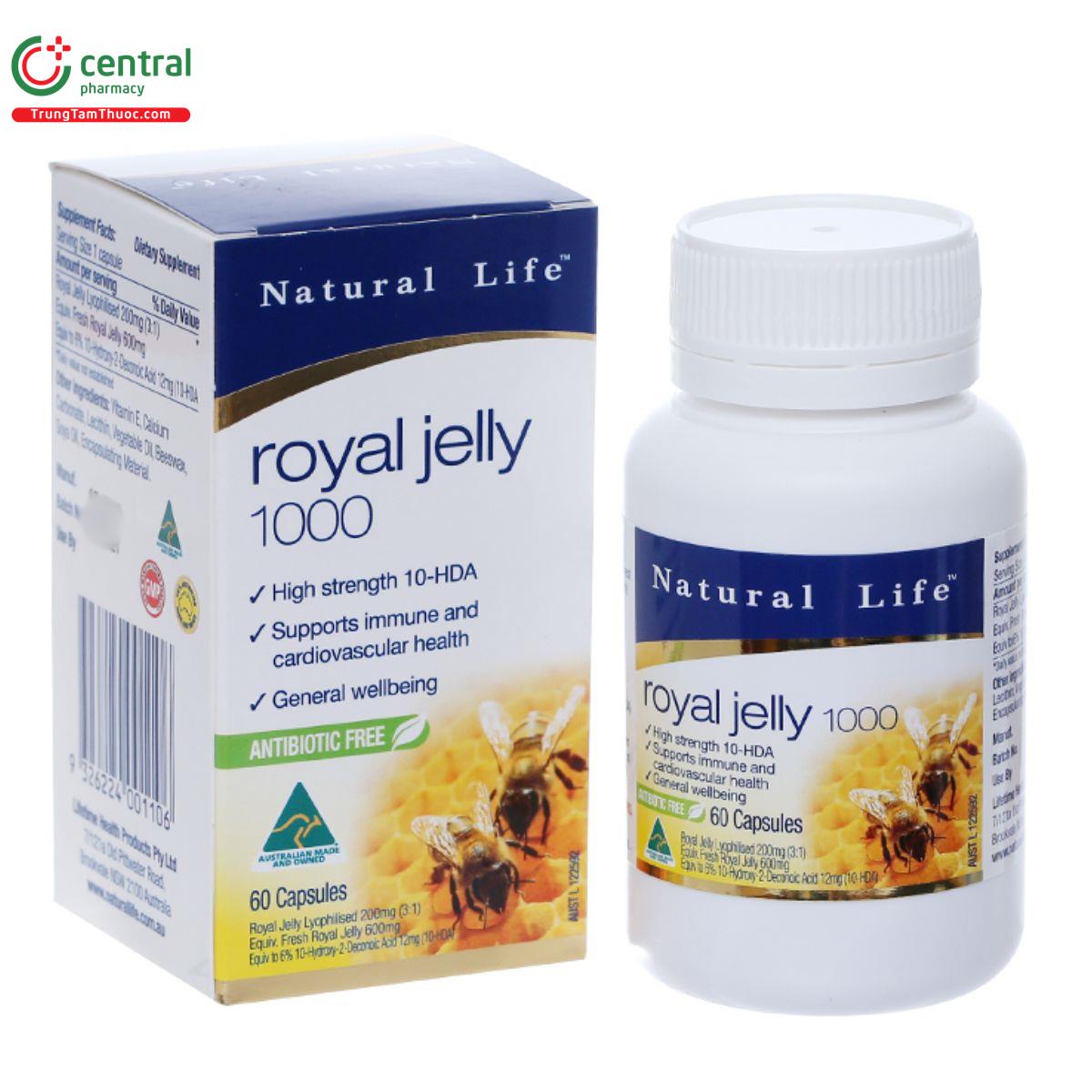 natural life royal jelly 1000 M5363