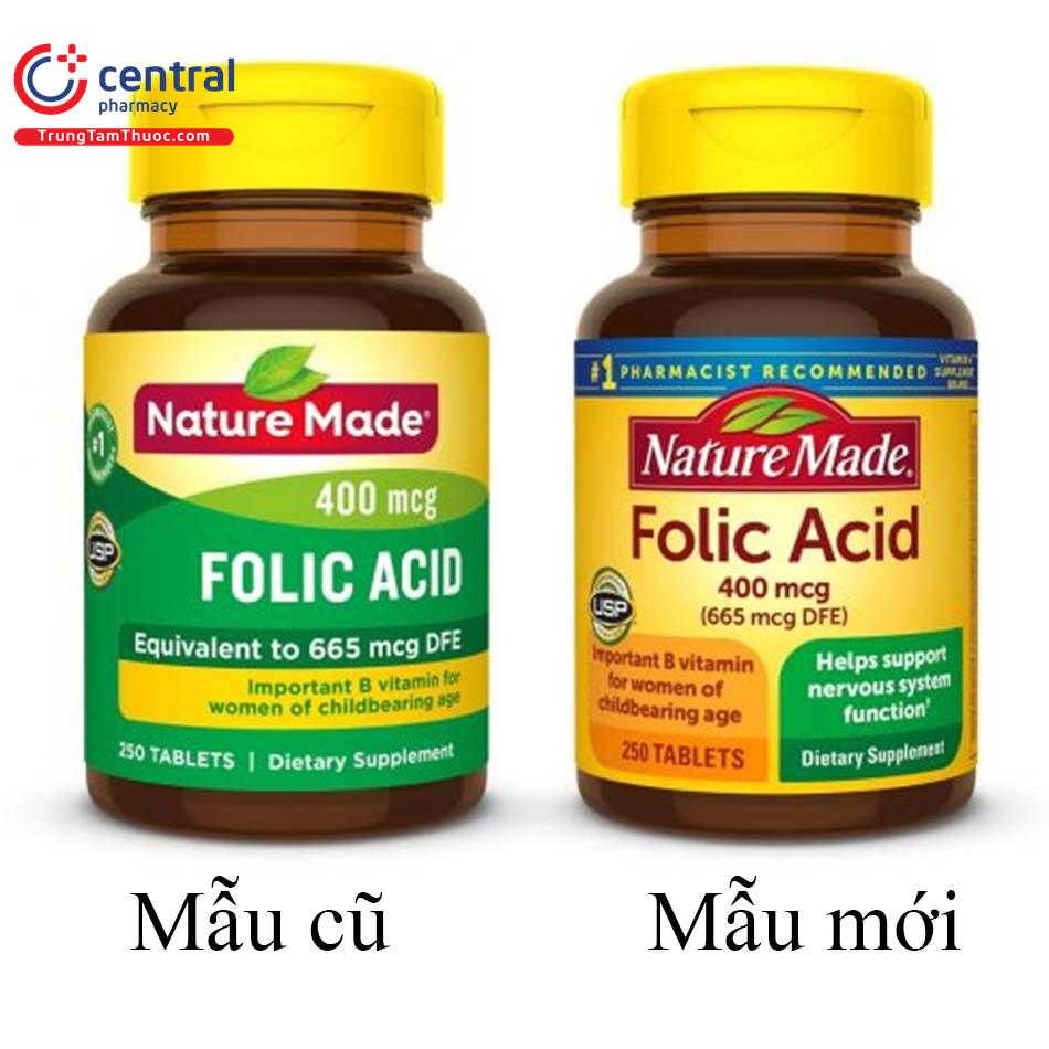 nature made folic acid 1 K4621