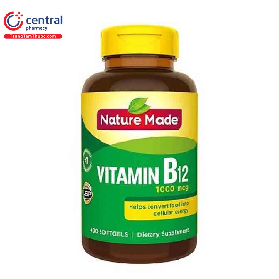 Thuốc Nature Made Vitamin B12 1000 Mcg Tác Dụng Và Liều Dùng