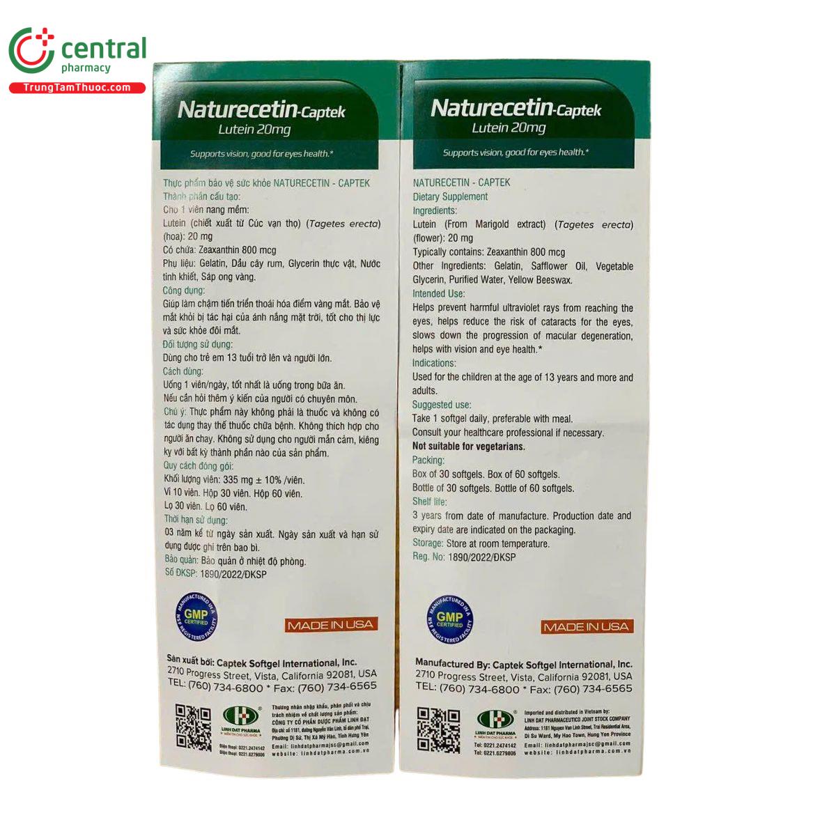 naturecetin captek 3 S7637