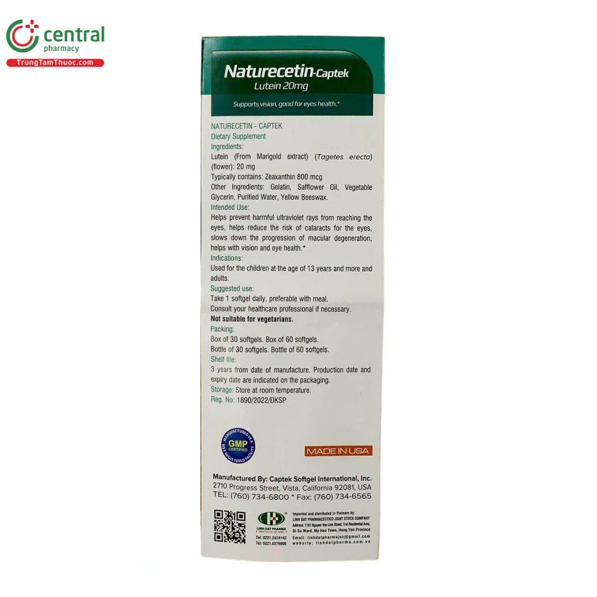 naturecetin captek 5 S7725