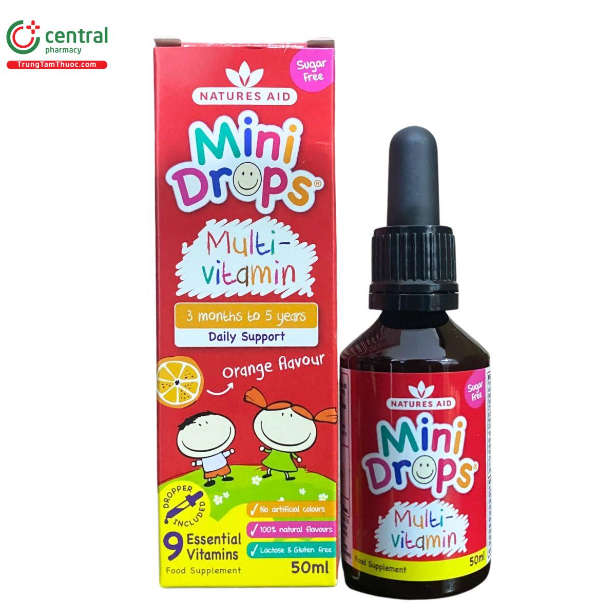 natures aid mini drops multivitamin 2 I3454