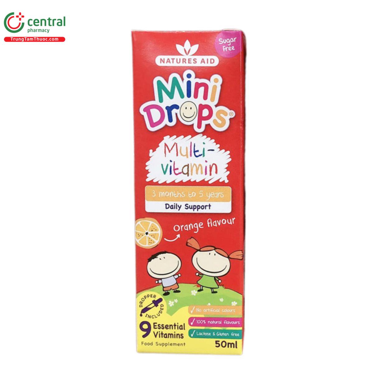 natures aid mini drops multivitamin 4 J3456