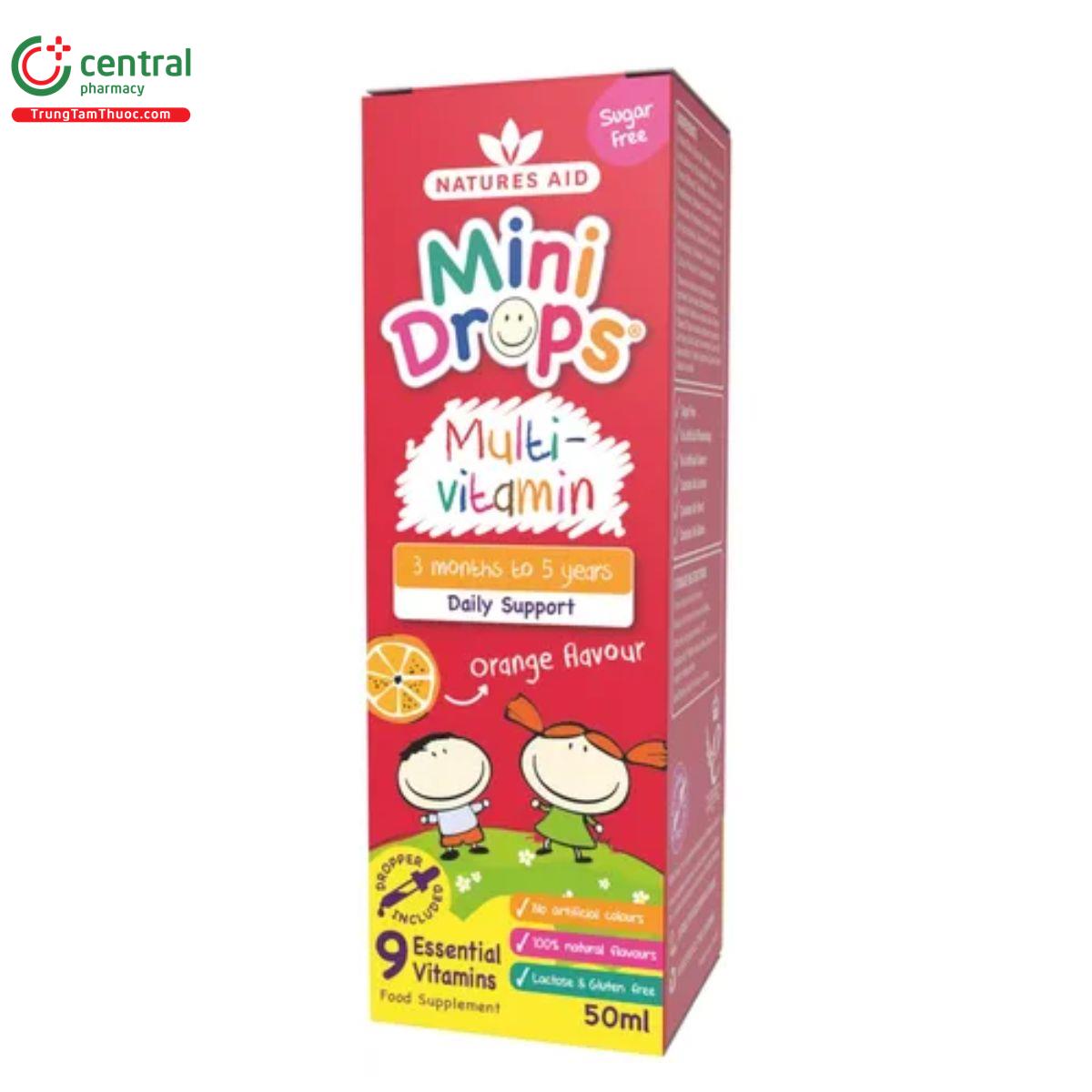 natures aid mini drops multivitamin 5 C1720