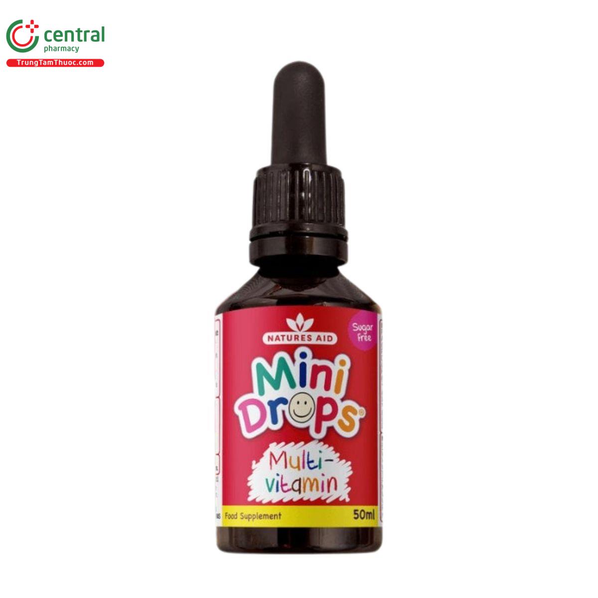natures aid mini drops multivitamin D1126