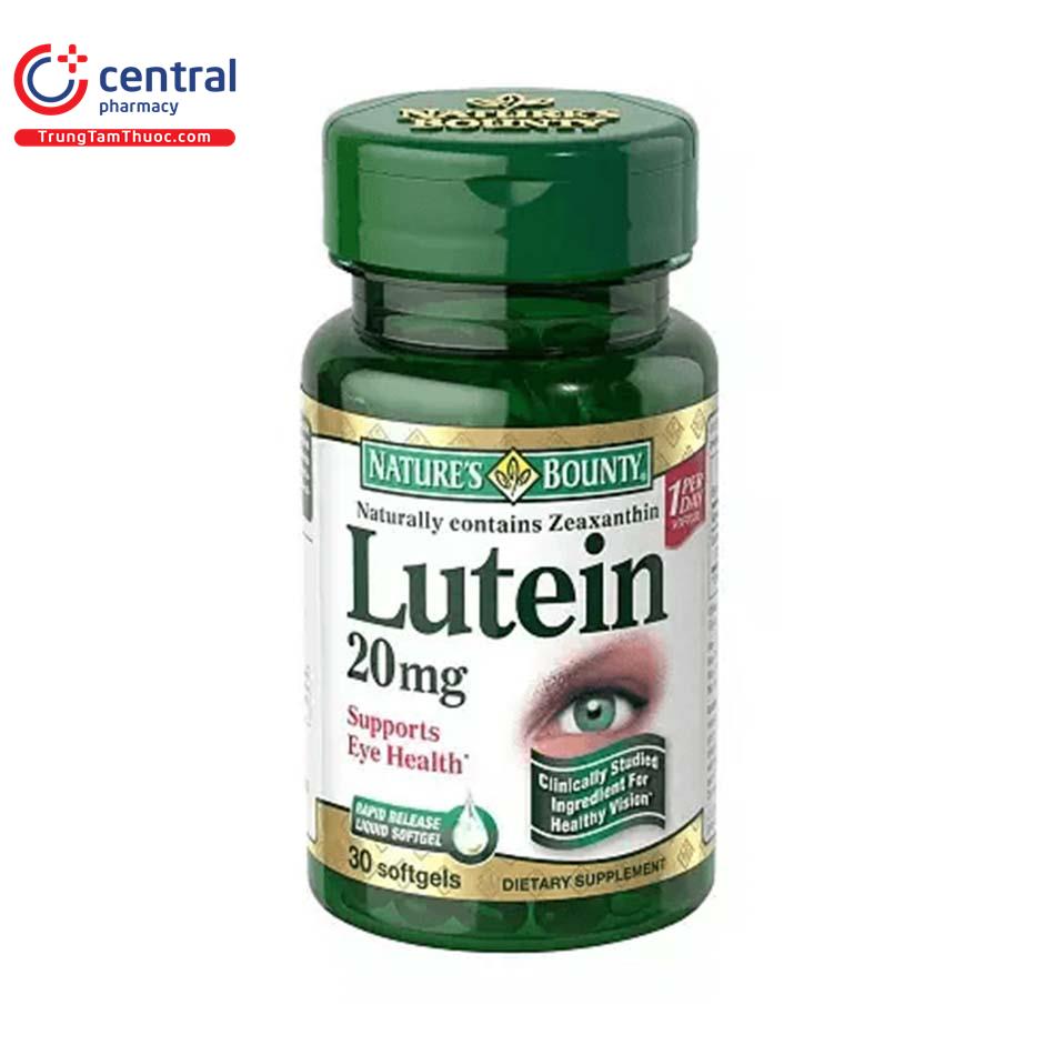natures bounty lutein 20mg 1 T7505