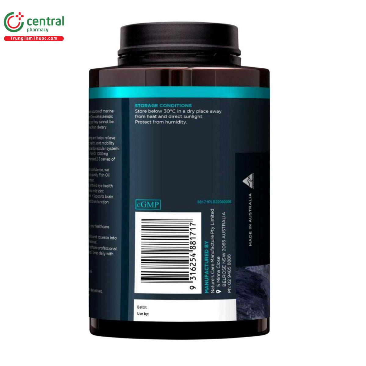 natures care fish oil 1000mg omega 3 4 M5160 natures care fish oil 1000mg omega 3 4 M5160