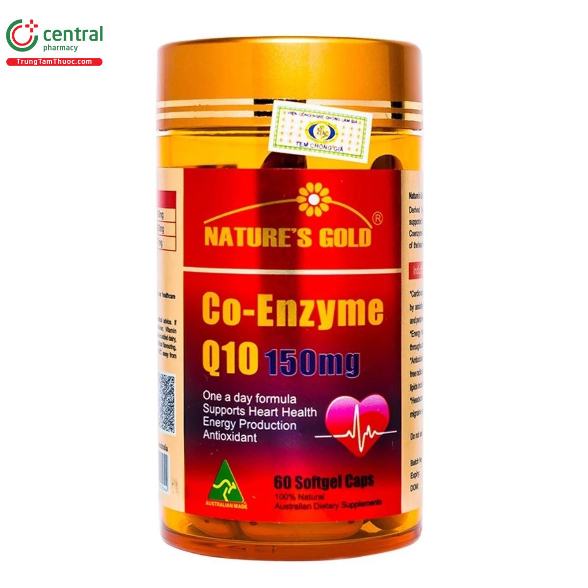 natures gold co enzyme q10 150mg 2 N5273