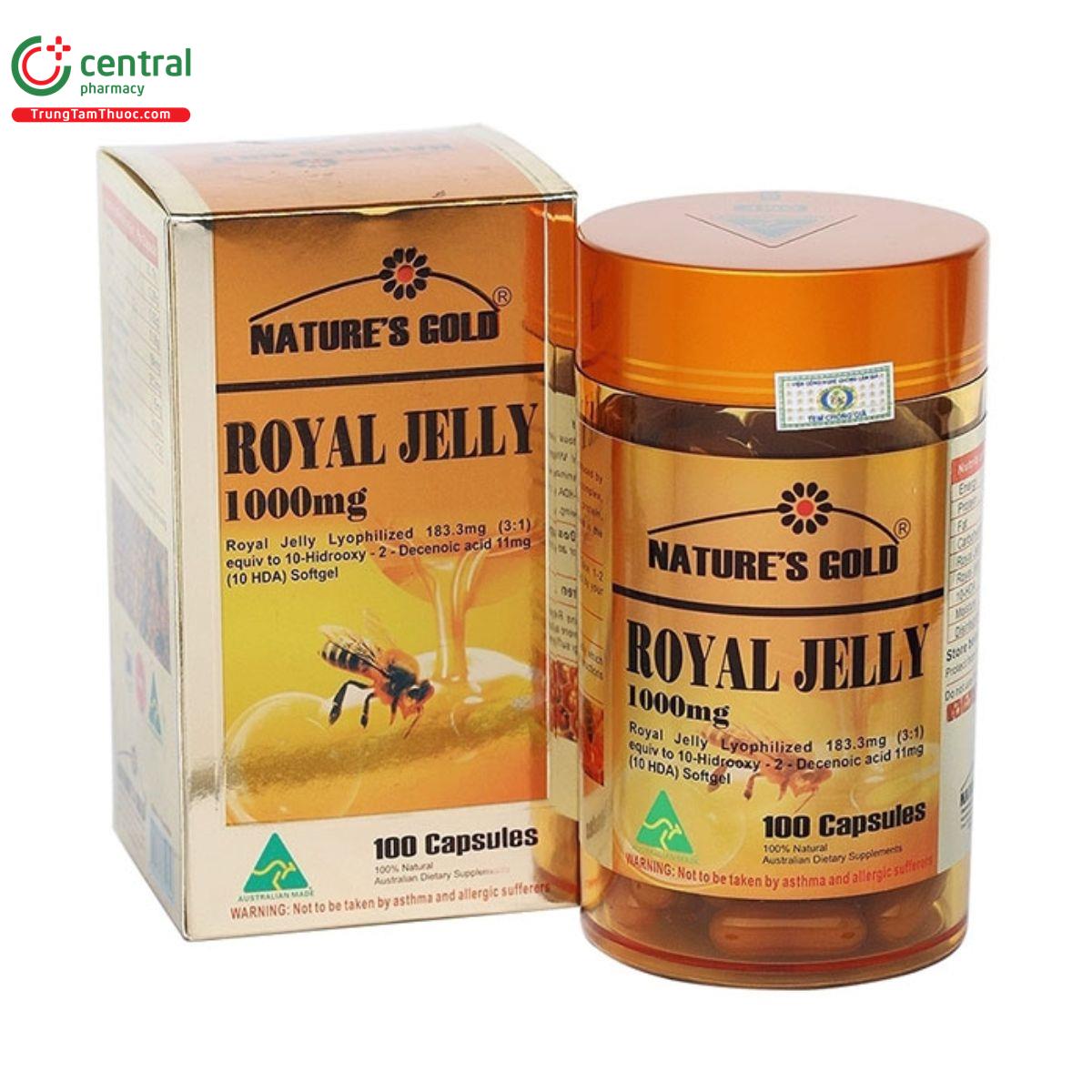 natures gold royal jelly 1000mg 2 P6655