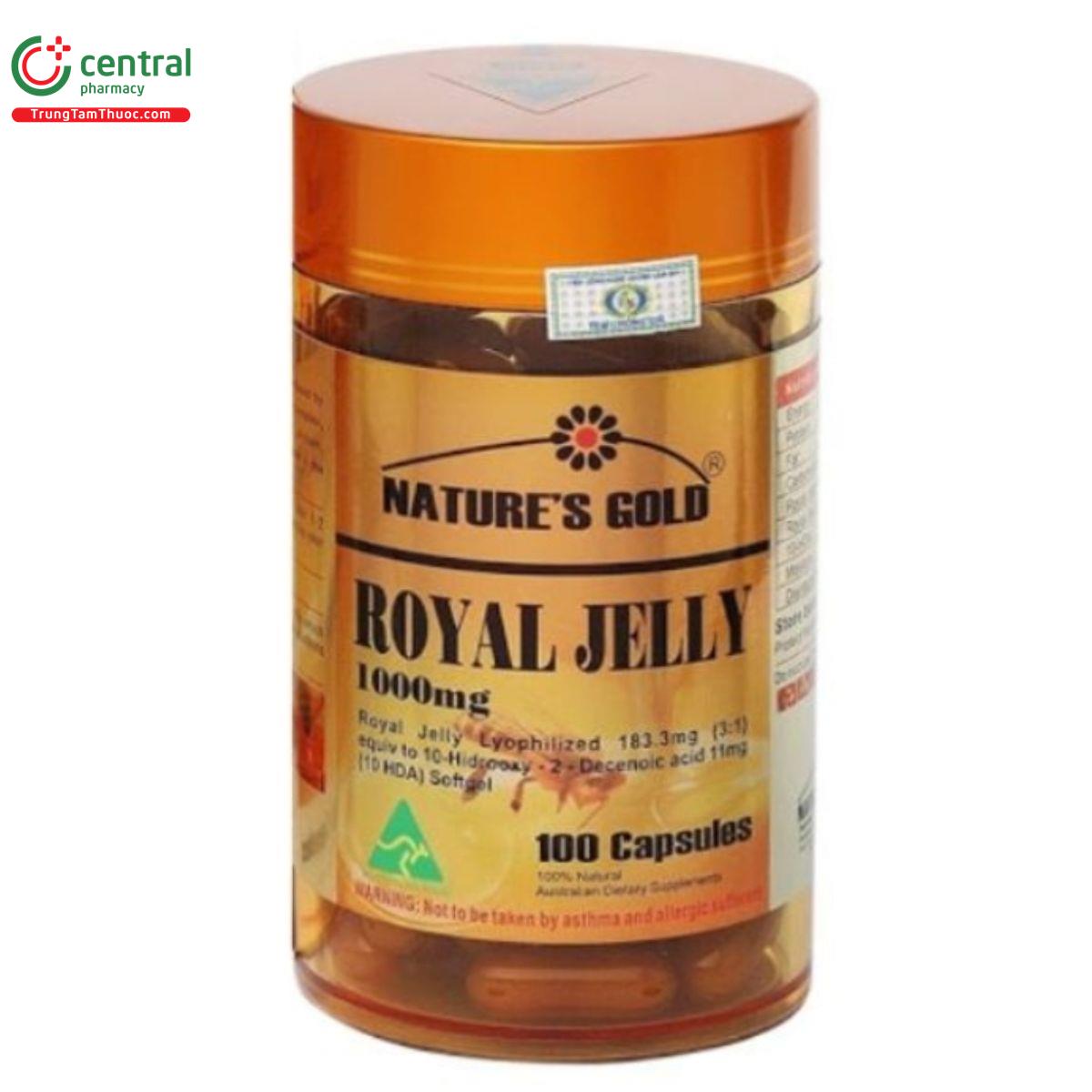 natures gold royal jelly 1000mg 3 K4027