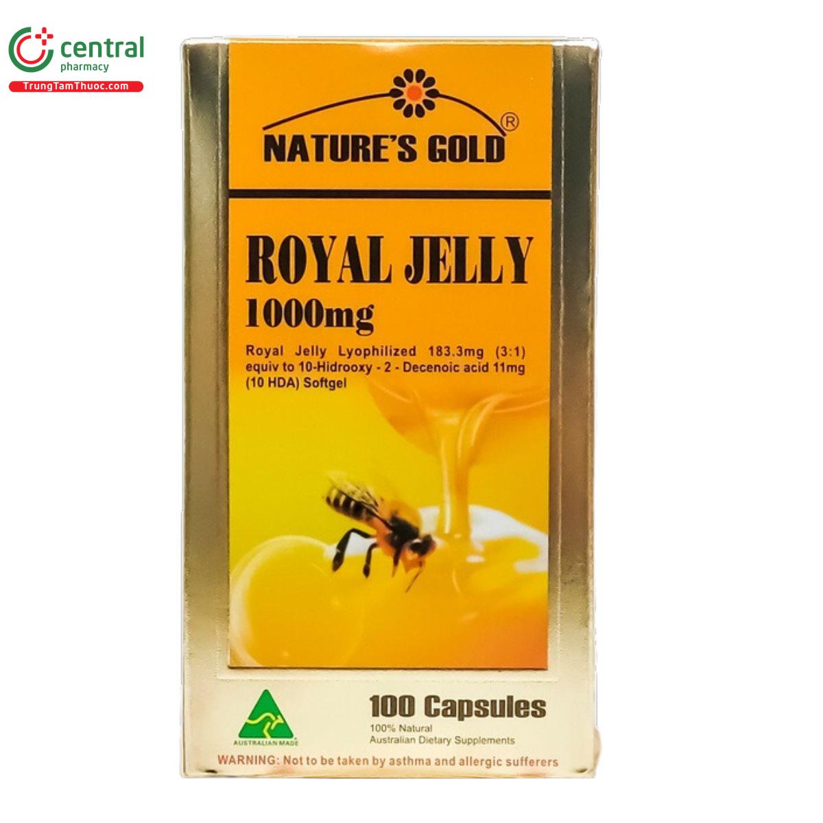 natures gold royal jelly 1000mg 4 S7643