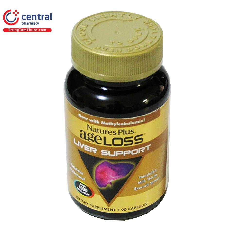 natures plus ageloss liver support hop 90 vien 6 A0838