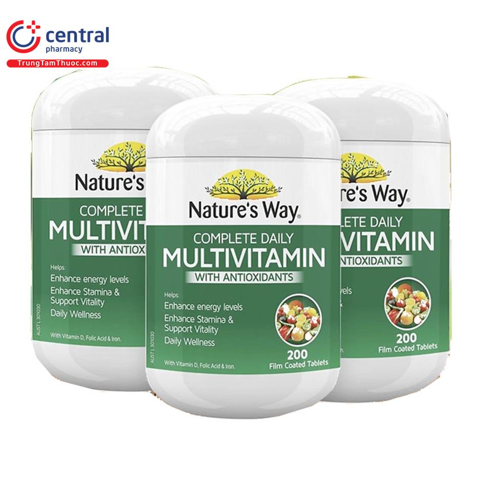 natures way complete daily multivitamin with antioxidants 1 U8536