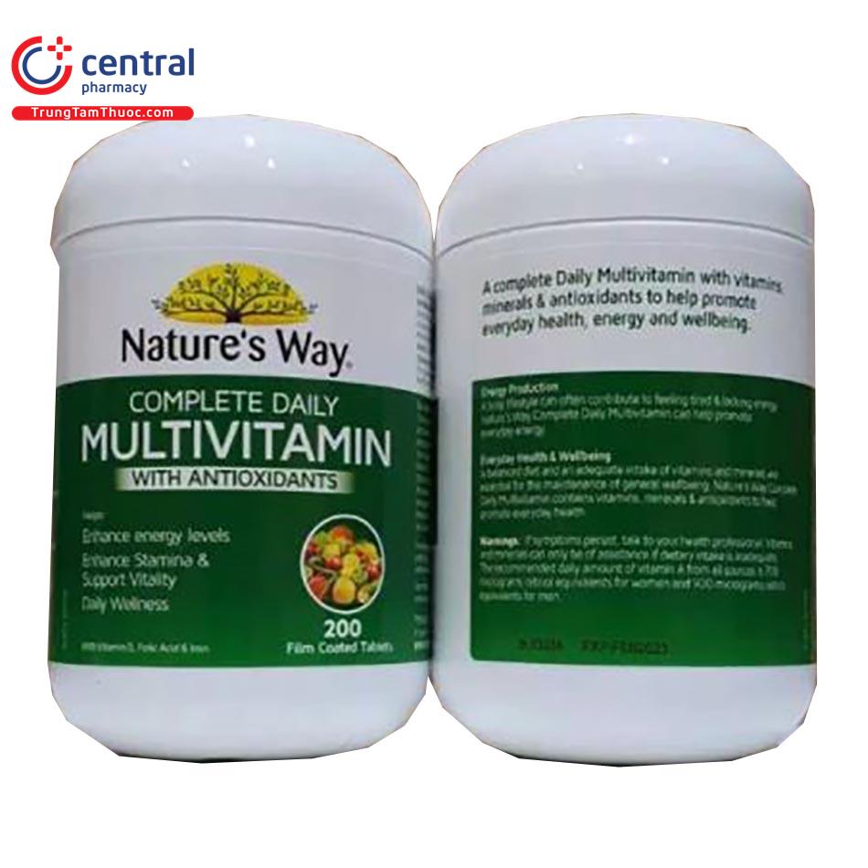 natures way complete daily multivitamin with antioxidants 3 O5571