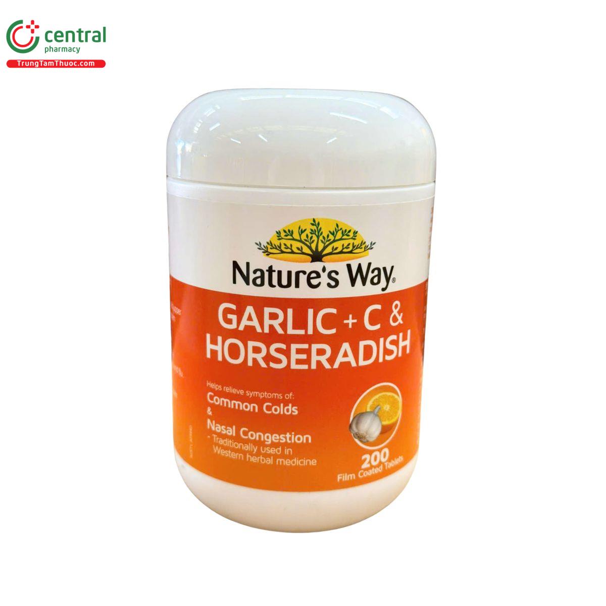 natures way garlic c horseradish 3 C1615