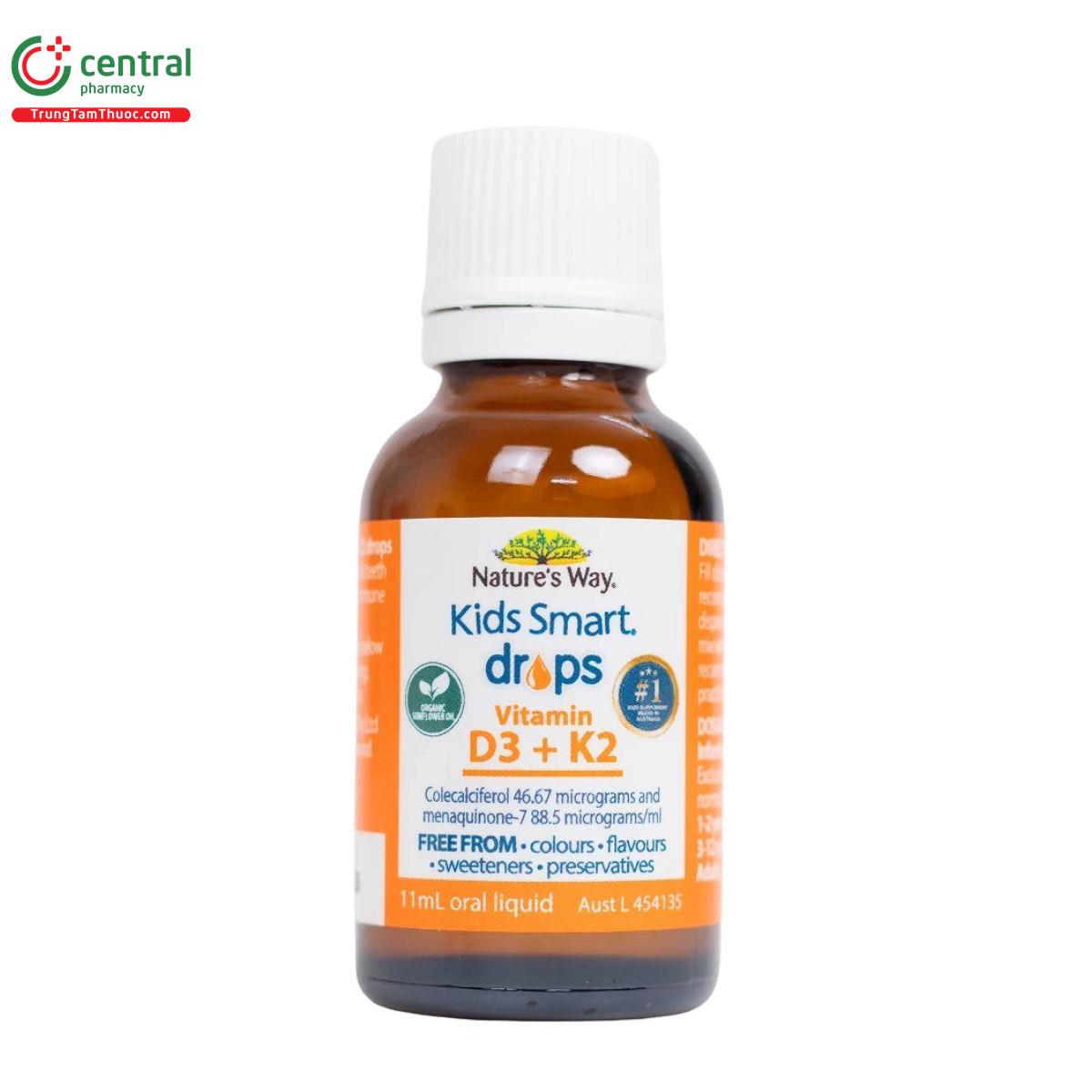 natures way kids smart drops vitamin d3 k2 10 R7327