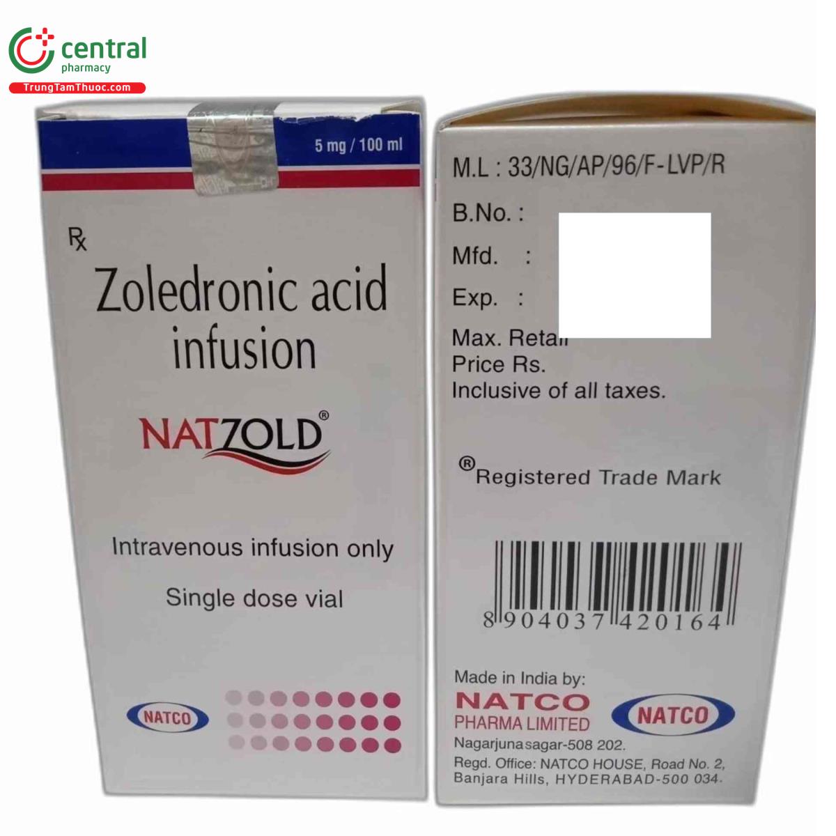 natzold 5mg100ml 3 J3654