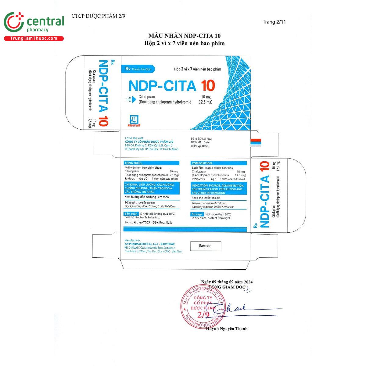 ndp cita 10 2 G2530 ndp cita 10 2 G2530