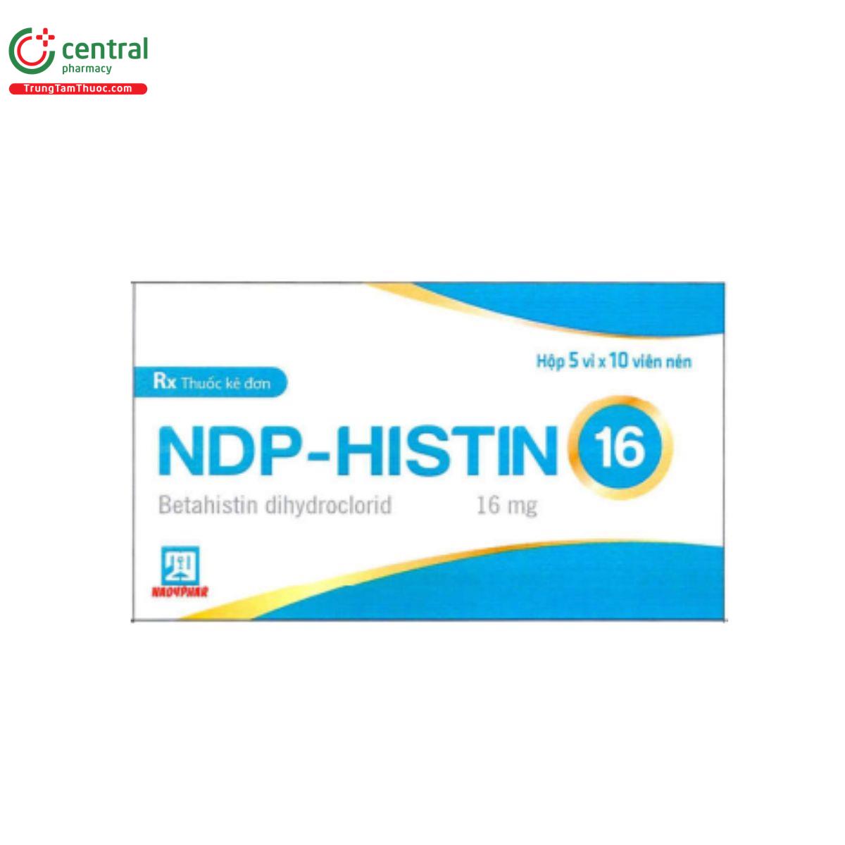 ndp histin 16mg 2 T7616 ndp histin 16mg 2 T7616