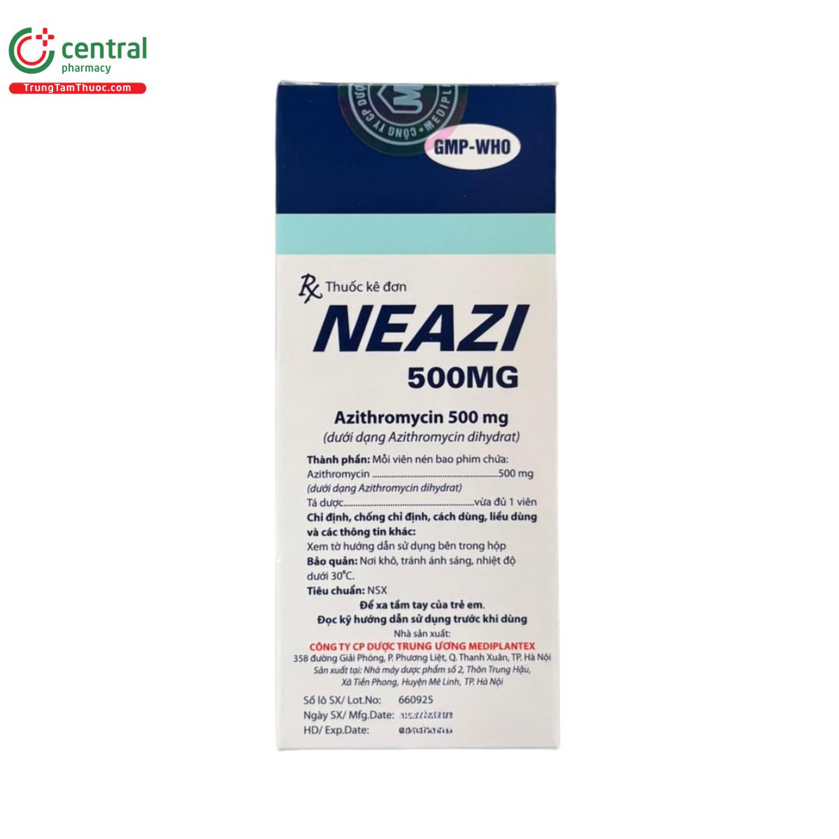 neazi 500mg 5 H3152