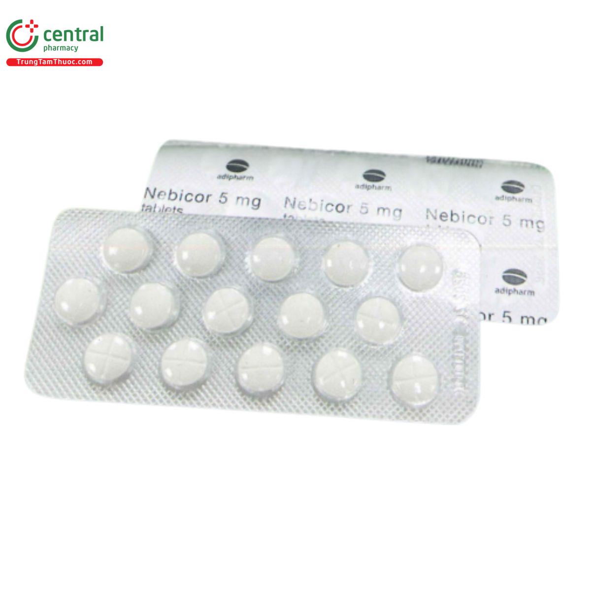 nebicor 5mg tablets 1 S7564