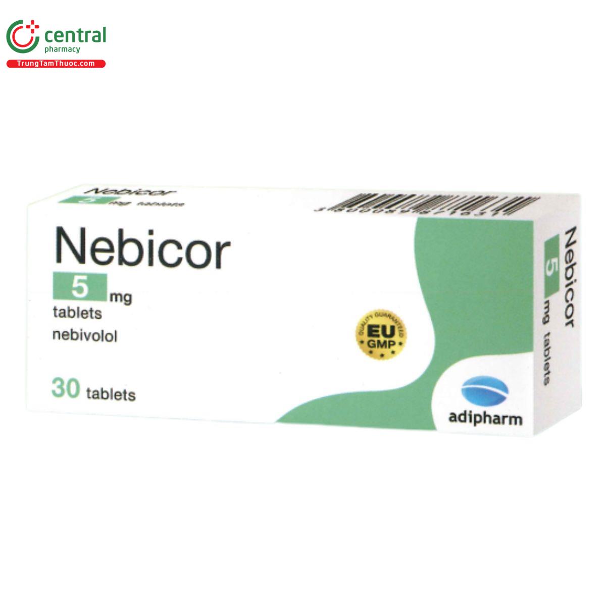 nebicor 5mg tablets 2 P6834