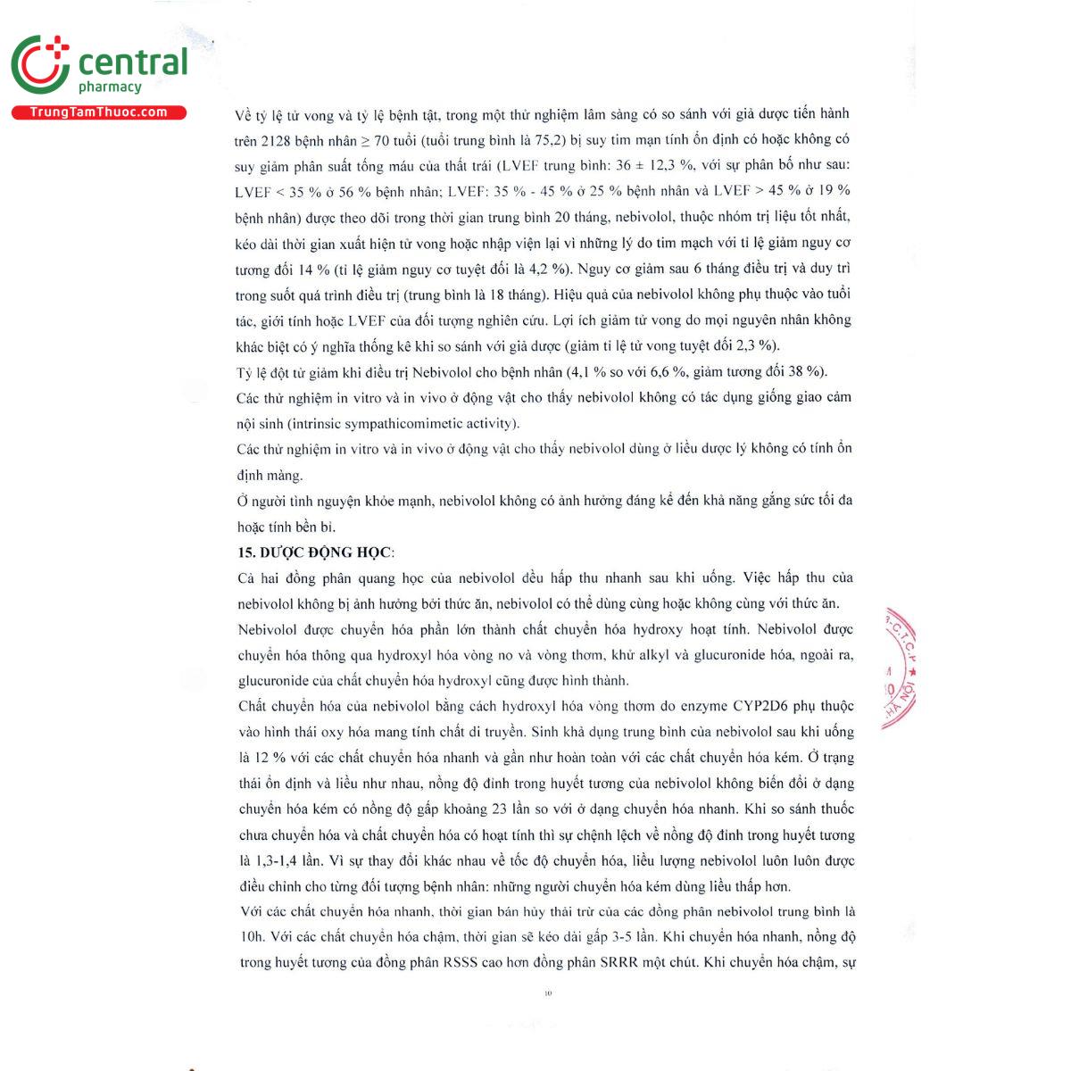 nebitab 5mg 12 P6748