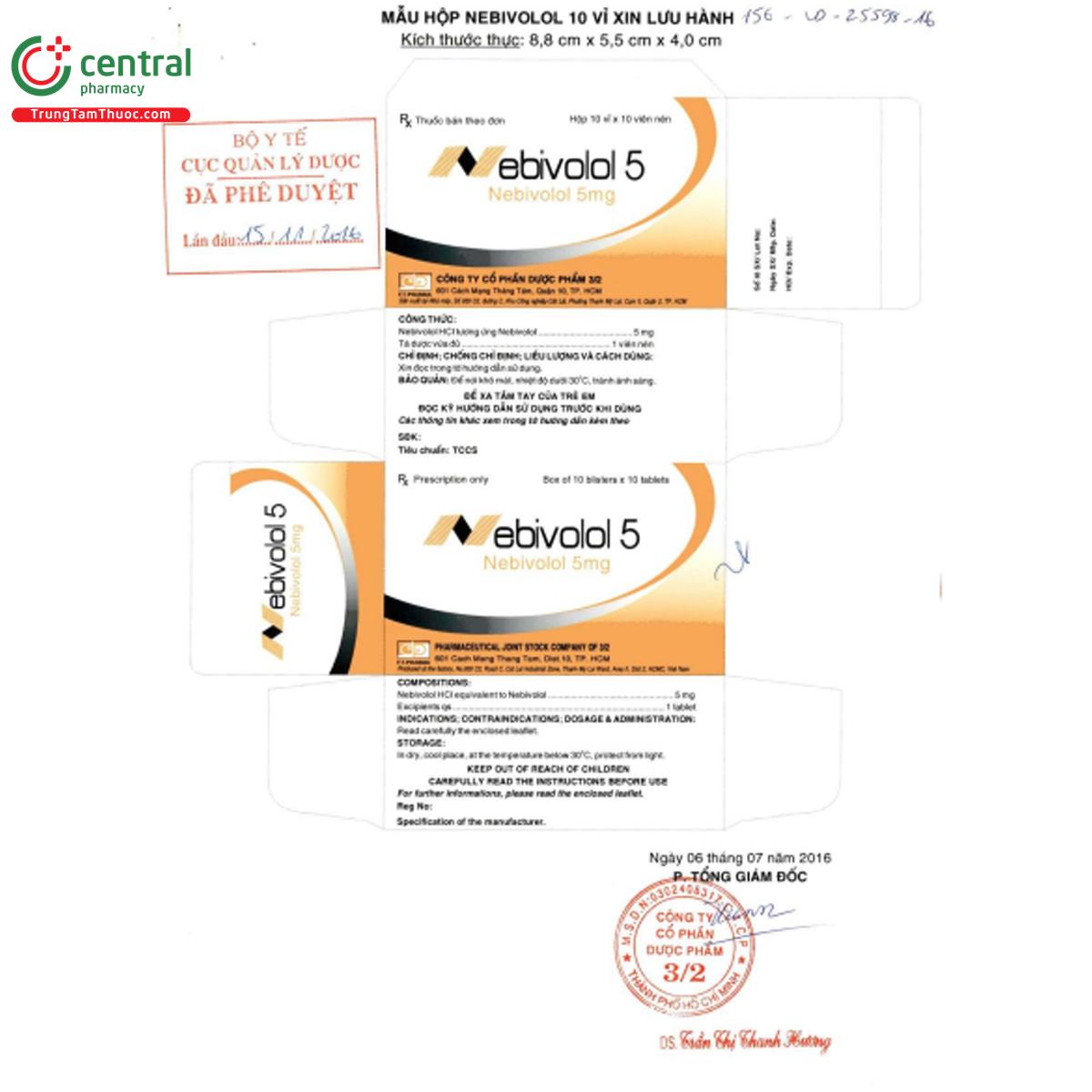 nebivolol 5mg ft pharma 3 S7565 nebivolol 5mg ft pharma 3 S7565