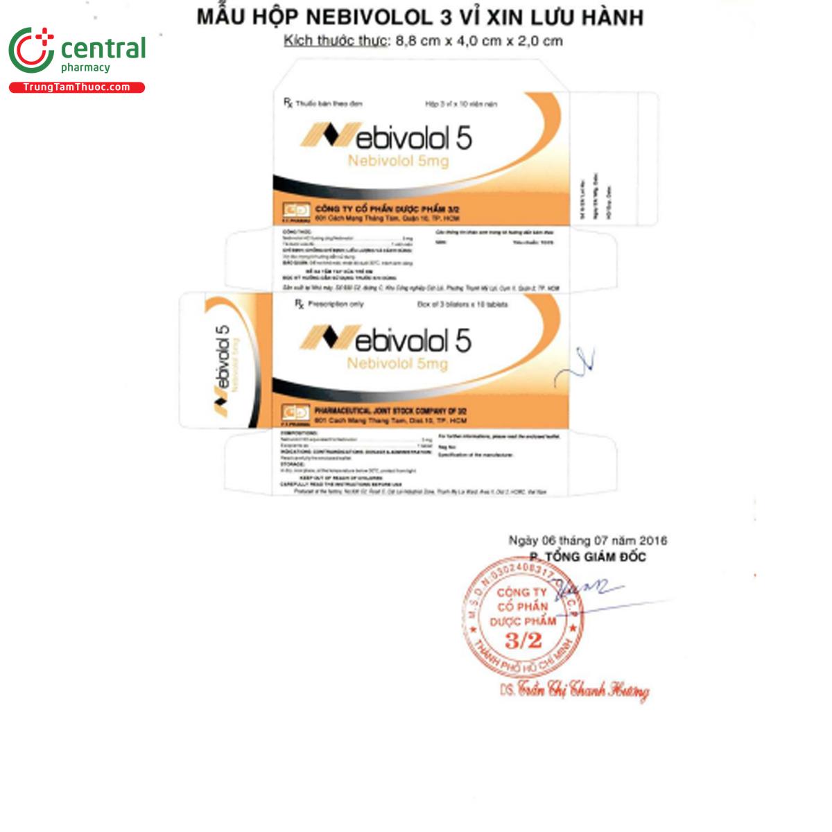 nebivolol 5mg ft pharma 4 B0225 nebivolol 5mg ft pharma 4 B0225