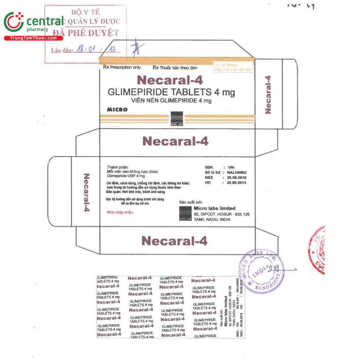 necaral 4 6 C0875