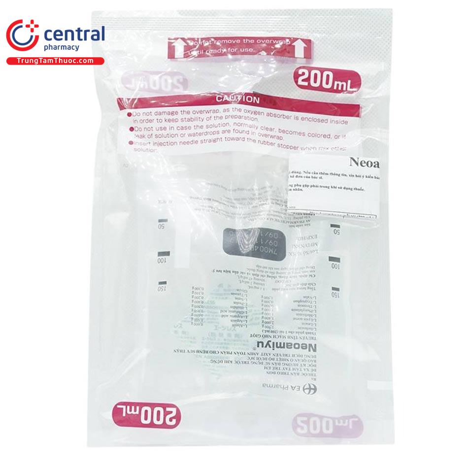 [CHÍNH HÃNG] Dung dịch truyền Neoamiyu - Dung dịch cung cấp chất đạm