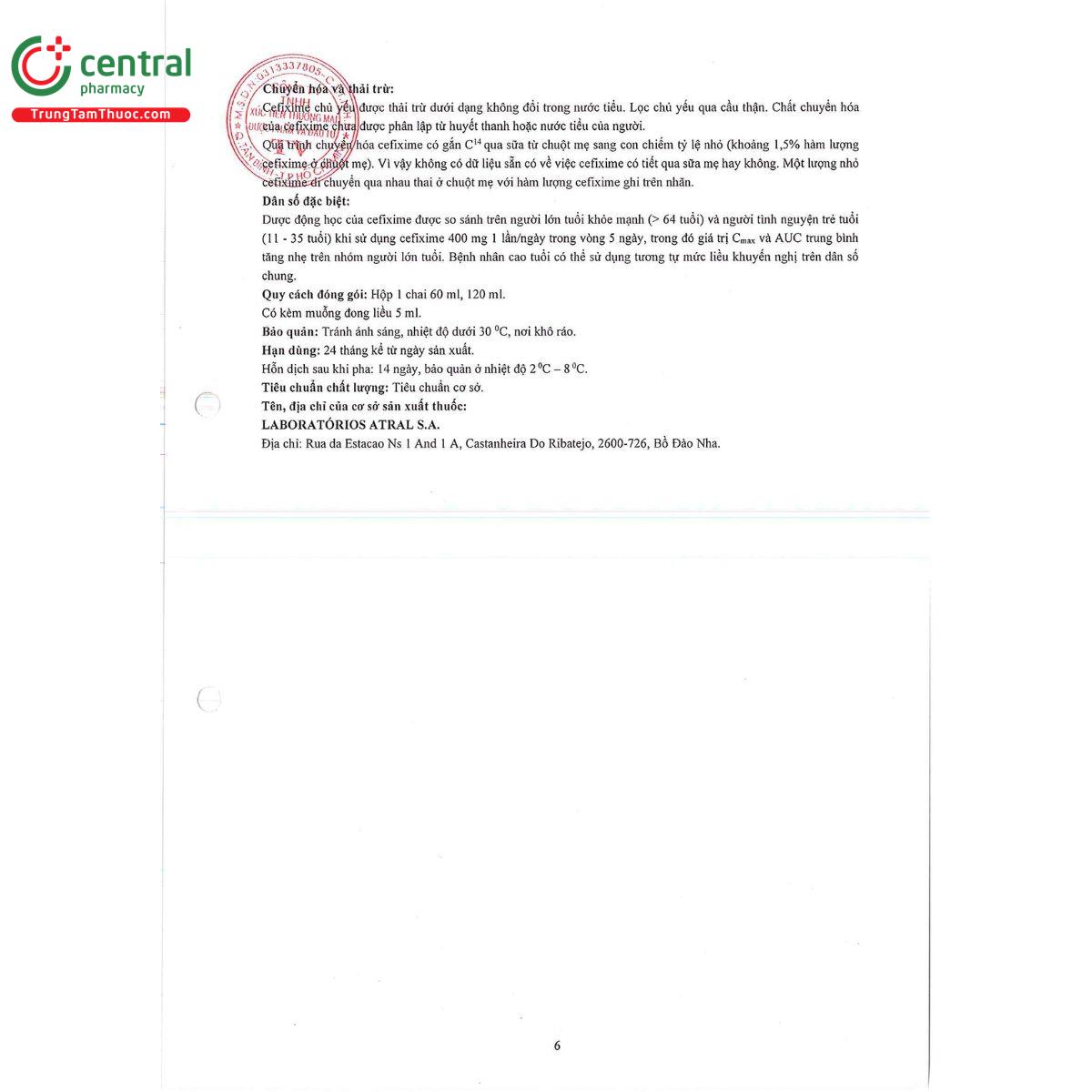 neocef 100mg 5ml 10 T7024