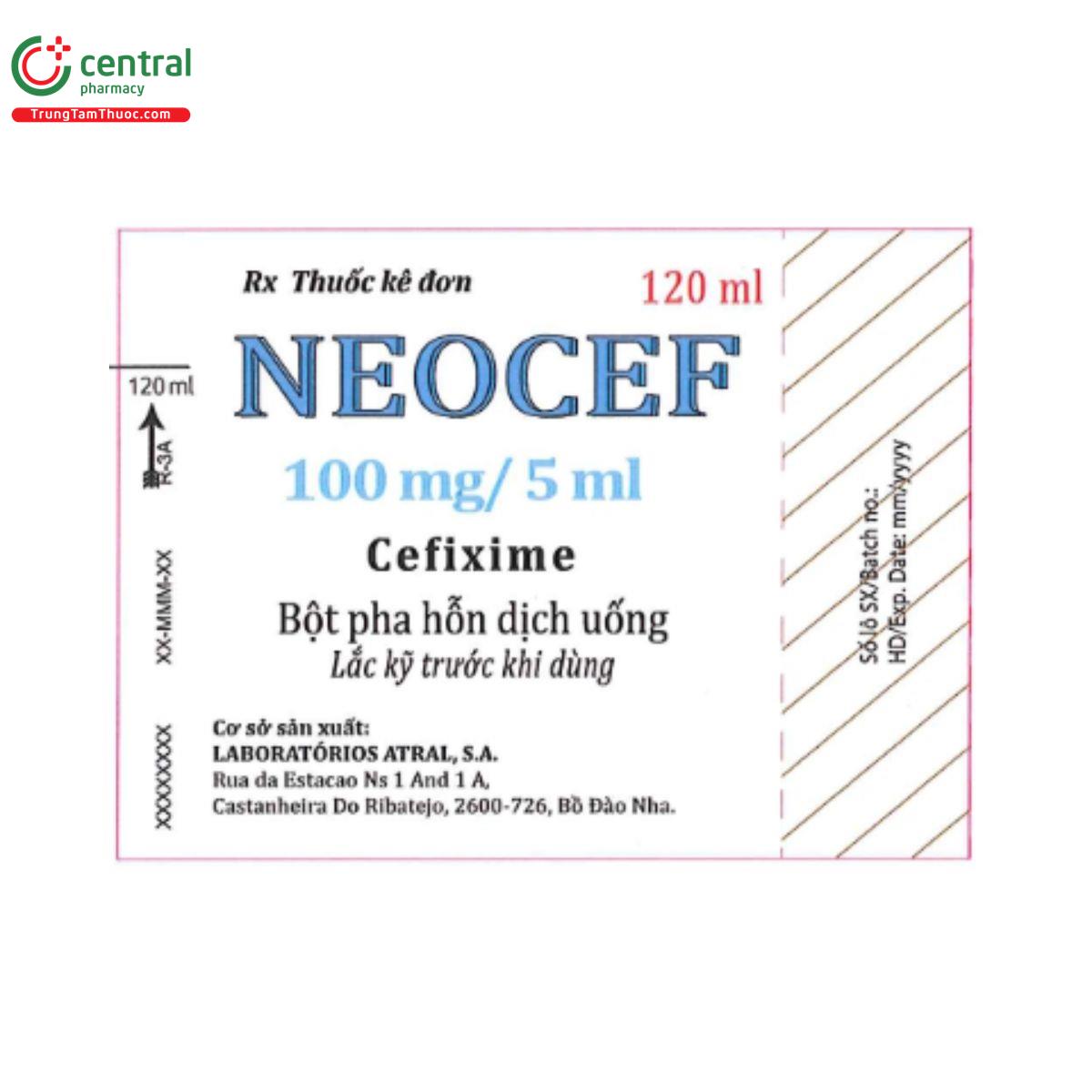 neocef 100mg 5ml 2 T8286