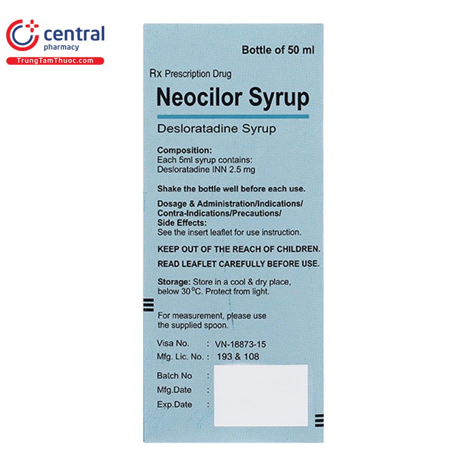 neocilor syrup 2 L4175