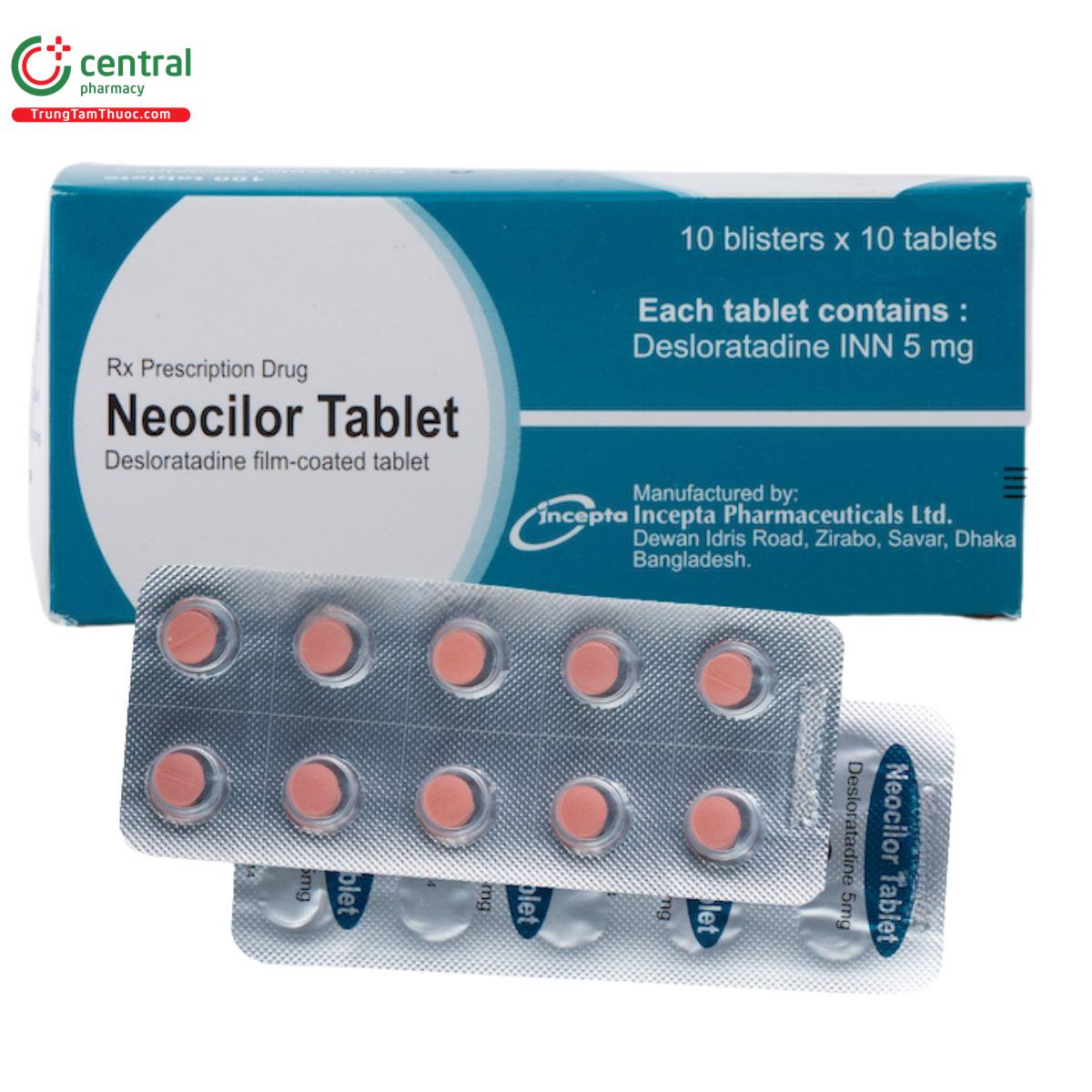 neocilor tablet 5mg 1 T8578 neocilor tablet 5mg 1 T8578