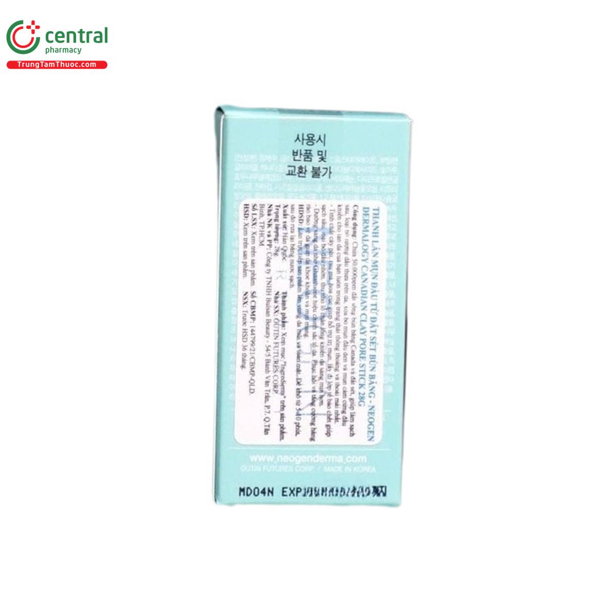 neogen canadian clay pore stick mask 4 V8301