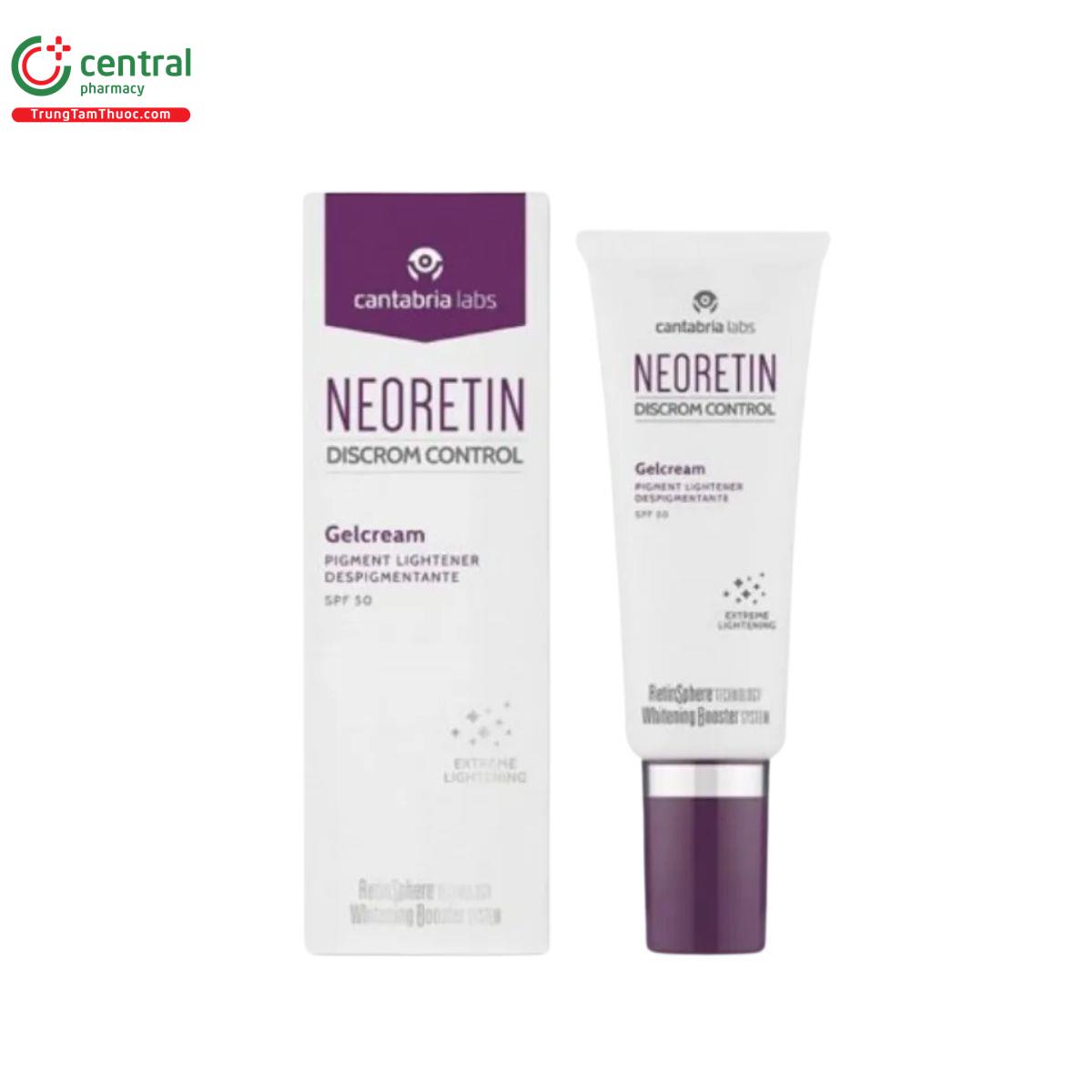 neoretin discrom control gel cream spf 50 2 B0816