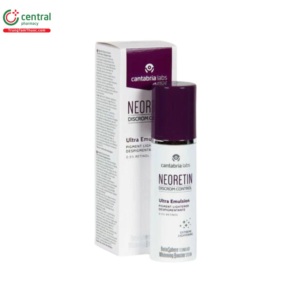 neoretin discrom control ultra emulsion 2 D1186