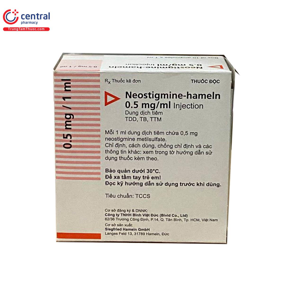 neostigmine hameln 05mgml injectionl 1 F2612